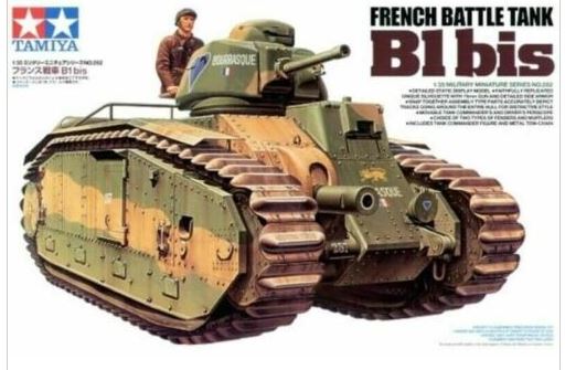 Tamiya 35282 1/35 French Battle Tank Char B1 bis